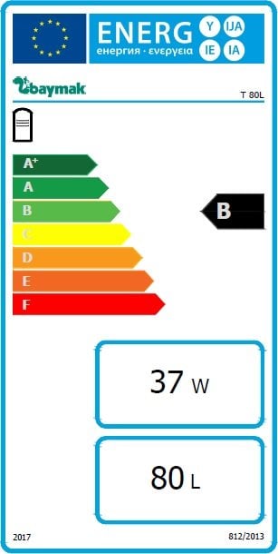 Baymak Aqua 80 Lt Tek Serpantinli Boyler